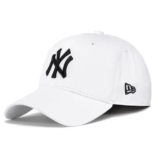 Czapka z daszkiem New Era 940 Leag Basic Neyy 10745455 Biały - Czapki męskie - miniaturka - grafika 1