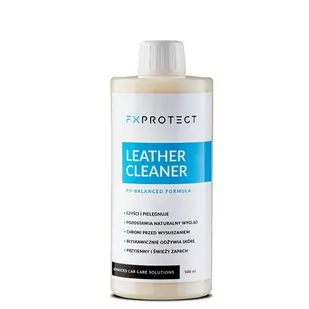 FX PROTECT Leather Cleaner 500ml - środek do czyszczenia skór - Kosmetyki samochodowe - miniaturka - grafika 1