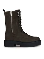 Botki damskie - Geox Botki D Spherica Ec7 D36VDJ 00022 C9002 Szary - miniaturka - grafika 1