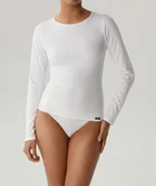 Bielizna nocna - KOSZULKA ATLANTIC BLV-200 BIA (kolor biały, rozmiar M) - miniaturka - grafika 1