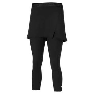 Mizuno Damski tenis spódnica 2 w 1, czarny, L - Spódnice - miniaturka - grafika 1