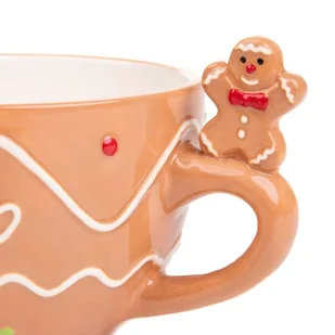 Kubek BISCOTTO brązowy 0,4 l HOMLA - Kubki - miniaturka - grafika 4