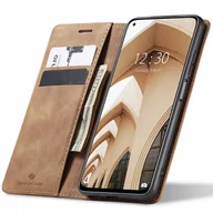 Etui i futerały do telefonów - Spacecase Etui Wallet Mi 10T/10T Pro light brown - miniaturka - grafika 1
