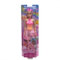 Barbie Lalka Jednorożec różowa HRR13 Mattel - Lalki dla dziewczynek - miniaturka - grafika 1