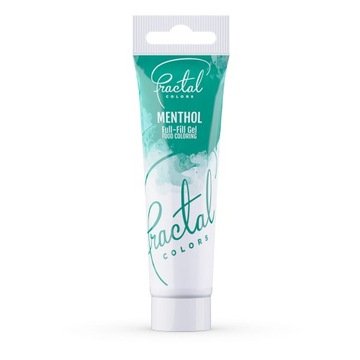 Barwnik spożywczy w żelu 30g Fractal Colors Menthol Miętowy Zielony