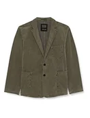 Marynarki męskie - Camel Active Męska Marynarka 442185/8I34, Luźny Blezer, Khaki, 60 - miniaturka - grafika 1