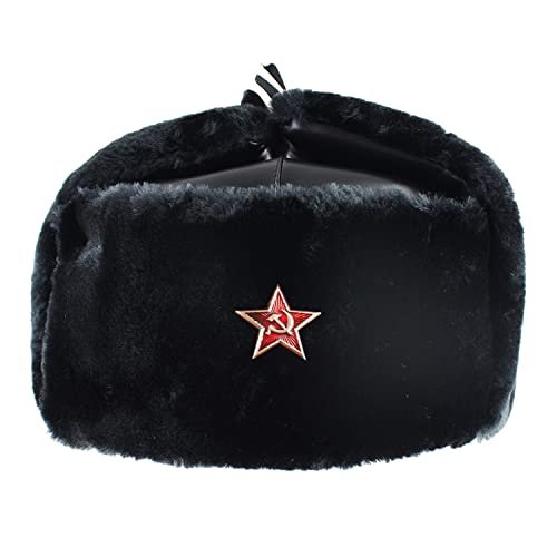 SPYXGS Unisex czapka lotnicza bomberka czapka zimowa