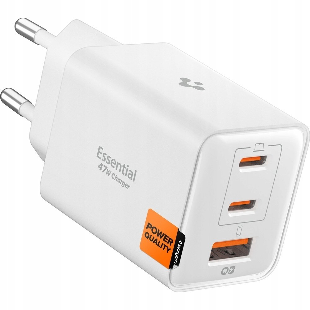 Spigen Essential 47W Wall Charger EE473EU, white ACH09464