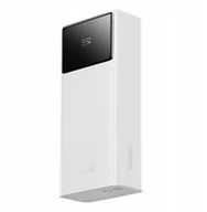 Powerbanki - Powerbank Baseus EnerFill FP41 30000mAh 22.5W z kablem Baseus Simple USB-A - USB-C 3A 30cm - biały - miniaturka - grafika 1