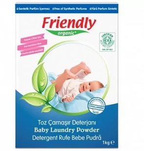 BioLife Friendly Organic Friendly Organic Proszek do prania ubranek dziecięcych 1 kg - Środki do prania - miniaturka - grafika 1