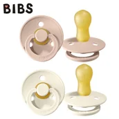 Smoczki uspokajające - BIBS 2 - Pack Blush & Ivory l Smoczek Uspokajający Kauczuk Hevea - miniaturka - grafika 1