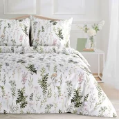 Pościel - Komplet pościeli bawełnianej Vaness 220 x 200 cm + 70 x 80 cm wielokolorowy - miniaturka - grafika 1