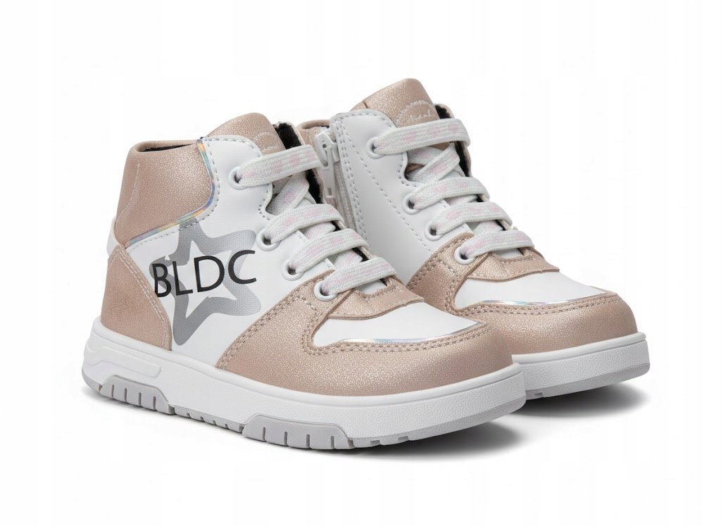 BALDUCCI SPORTOWE BUTY DZIECIĘCE WIELOKOLOROWE Z GWIAZDĄ 20 3DA
