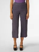 Spodnie damskie - Opus Spodnie Kobiety wiskoza niebieski|lila|wielokolorowy wzorzysty, 34 - miniaturka - grafika 1