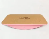 Zabawki sensoryczne - Małpiszon, Równoważnia Belgau Różowa Korek - miniaturka - grafika 1