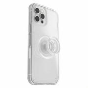 Etui i futerały do telefonów - Otterbox EMEA Symmetry Clear POP obudowa ochronna z PopSockets do iPhone 12 Pro Max clear IEOOTSCP67CL - miniaturka - grafika 1