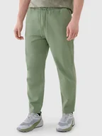 Spodnie męskie - 4F Spodnie męskie casual 4FWSS25TTROM0999-44S Zielony Roz. L - miniaturka - grafika 1