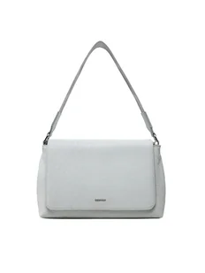 Calvin Klein Torebka Ck Must Satchel_Mono K60K613181 Szary - Torebki damskie - miniaturka - grafika 1