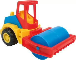 Wader Tech Truck walec - - Samochody i pojazdy dla dzieci - miniaturka - grafika 1