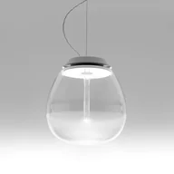 Lampy sufitowe - Artemide Lampa wisząca szklana Empatia, możliwość ściemniania, przezroczysty / transparentny, salon / jadalnia, szkło, design - miniaturka - grafika 1