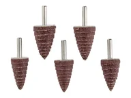 Akcesoria do elektronarzędzi - PARKSIDE® Akcesoria do szlifowania lub polerowania, uchwyt Ø 6,3 mm (Zestaw stożkowych nasadek szlifierskich PKGS 5 A1) - miniaturka - grafika 1