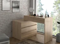 Biurka - Narożne biurko komputerowe z komodą Omega (T2) dąb sonoma - miniaturka - grafika 1