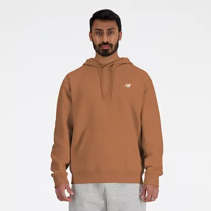 Bluza męska New Balance MT41508WUT  brązowa - Bluzy męskie - miniaturka - grafika 1
