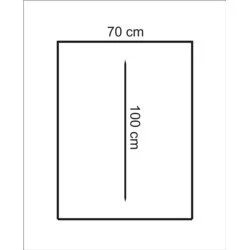 Rękaw foliowy 70x100 cm. 50 szt. - Akcesoria do pakowania - miniaturka - grafika 1