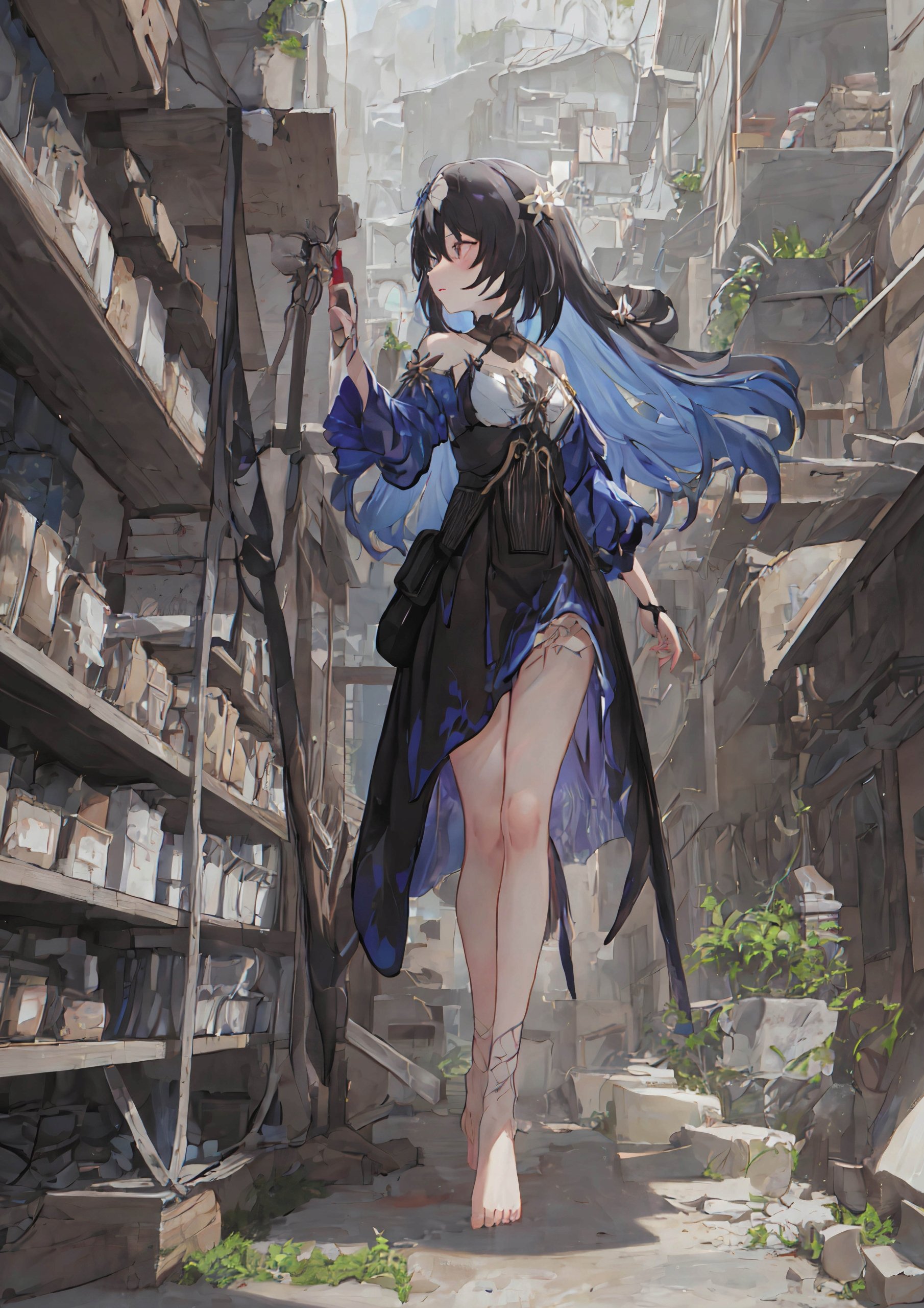 Plakat A3 Honkai Impact Anime Gra Veliona Seele Vollerei Alter