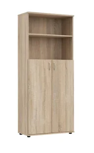 Elior Skandynawski zamykany regał biurowy dąb sonoma G8-A52 - Regały biurowe Elior Skandynawski zamykany regał biurowy dąb sonoma G8-A52 - Regały biurowe - miniaturka - grafika 1