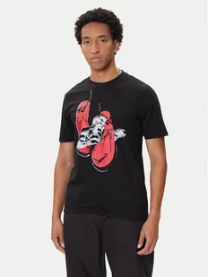 HUGO T-Shirt Diboxer 50542560 Czarny Regular Fit - Koszulki męskie - miniaturka - grafika 1