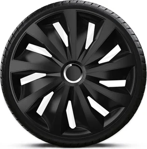 Komplet kołpaków na felgi stalowe Grip Pro Black 15 cali - Kołpaki samochodowe - miniaturka - grafika 1