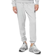 Spodnie sportowe męskie - Spodnie New Balance MP23580AG - szare - miniaturka - grafika 1