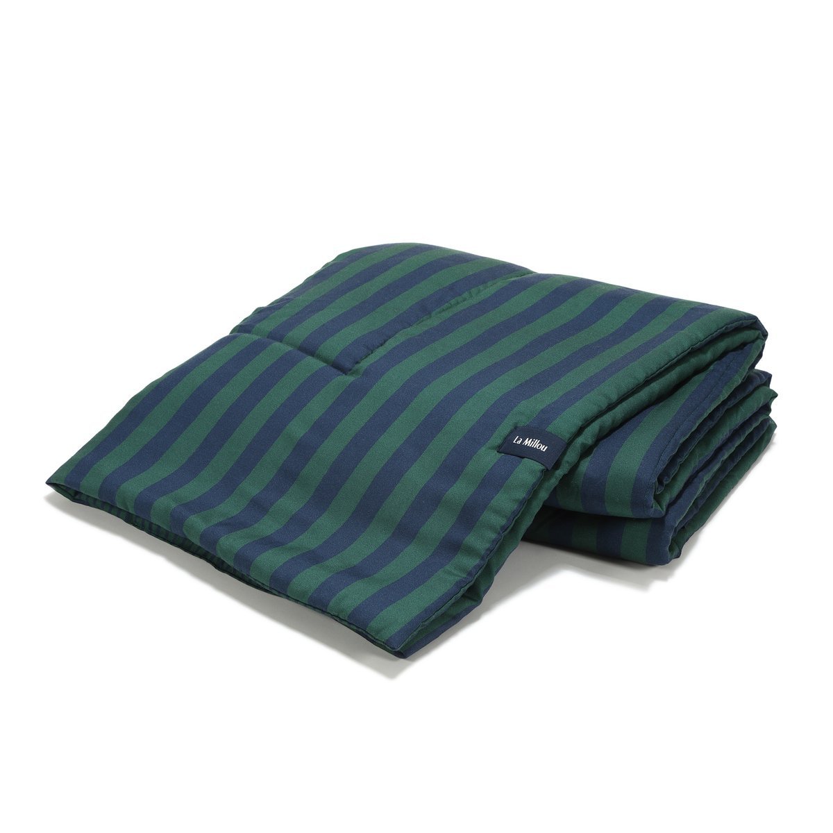 La Millou - Kołdra Bamboo STRIPES GREEN
