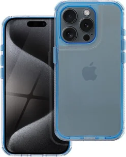 Etui na telefon Matrix Clear Case kompatybilne z iPhone 13 Blue - Etui i futerały do telefonów - miniaturka - grafika 1