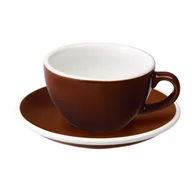 Filiżanki - Filiżanka Loveramics Egg do Cappuccino 200 ml - Brown - miniaturka - grafika 1