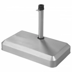 Stojak betonowy 20 kg srebrny do parasoli - Parasole ogrodowe - miniaturka - grafika 1