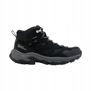 Damskie buty na wędrówki Jack Wolfskin VOJO TOUR TEXAPORE MID W Phantom - 38 - Buty trekkingowe damskie - miniaturka - grafika 1