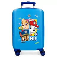 Walizki - Psi Patrol Paw Patrol Be Happy walizka kabinowa niebieska 33 x 50 x 20 cm sztywny ABS zamek szyfrowy z boku 28,4 l 2 kg 4 koła podwójny bagaż ręczny, Niebieski, walizka kabinowa - miniaturka - grafika 1