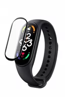 Akcesoria do smartwatchy - 2x Szkło Ochronne Hybrydowe Black Do Xiaomi Mi Band 7 - miniaturka - grafika 1