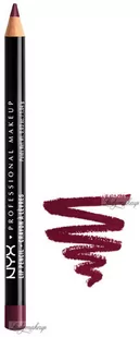 NYX Professional Makeup - LIP PENCIL - Konturówka do ust - 1,04 g - 808 - DEEP PURPLE - Konturówki do ust - miniaturka - grafika 1