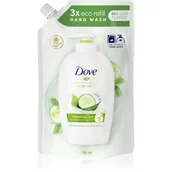 Mydła - Dove Beauty kremowe mydło w płynie o zapachu ogórka i zielonej herbaty Go Fresh Fresh Touch) Cień 750 ml náhradní náplň) - miniaturka - grafika 1