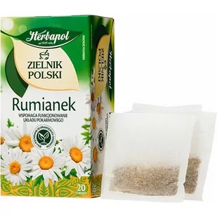 ZIELNIK POLSKI Herbapol Zielnik Polski Rumianek Herbatka ziołowa 30 g (20 saszetek) - Herbata - miniaturka - grafika 1