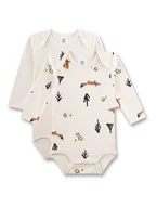 Body dla niemowląt - Sanetta Body (2 szt.) w kolorze kremowym - miniaturka - grafika 1