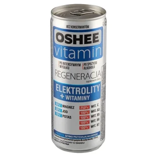 Oshee Napój gazowany o smaku mięty-cytryny z dodatkiem witamin 250 ml - Napoje gazowane - miniaturka - grafika 1