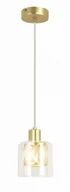 Lampy sufitowe - Elmo - lampa wisząca 1 płomienna złota 338801-36 - miniaturka - grafika 1