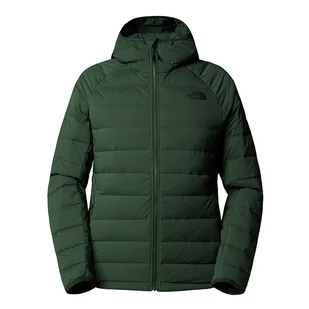 Kurtka The North Face Belleview Stretch Hooded Down Jacket 0A7UJEI0P1 - zielona - Kurtki męskie - miniaturka - grafika 1