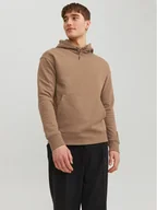 Bluzy męskie - Jack&Jones Bluza 12208157 Beżowy Relaxed Fit - miniaturka - grafika 1