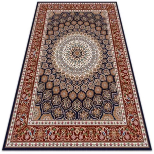 Nowoczesny dywan tarasowy Hipnotyzująca mandala 150x225 cm - Dywany zewnętrzne - miniaturka - grafika 1