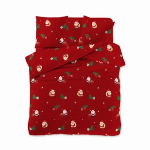 Komplet pościeli świątecznej 3D Mikołaj Santa 220x200 3-częściowy - Pościel - miniaturka - grafika 1